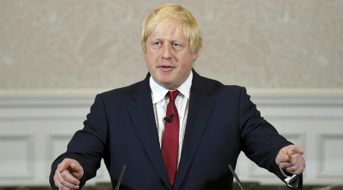 Cựu thị trưởng London Boris Johnson