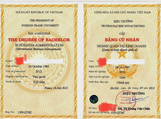 Đại học chính quy