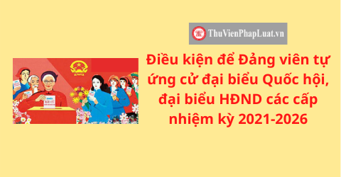 Đảng viên tự ứng cử