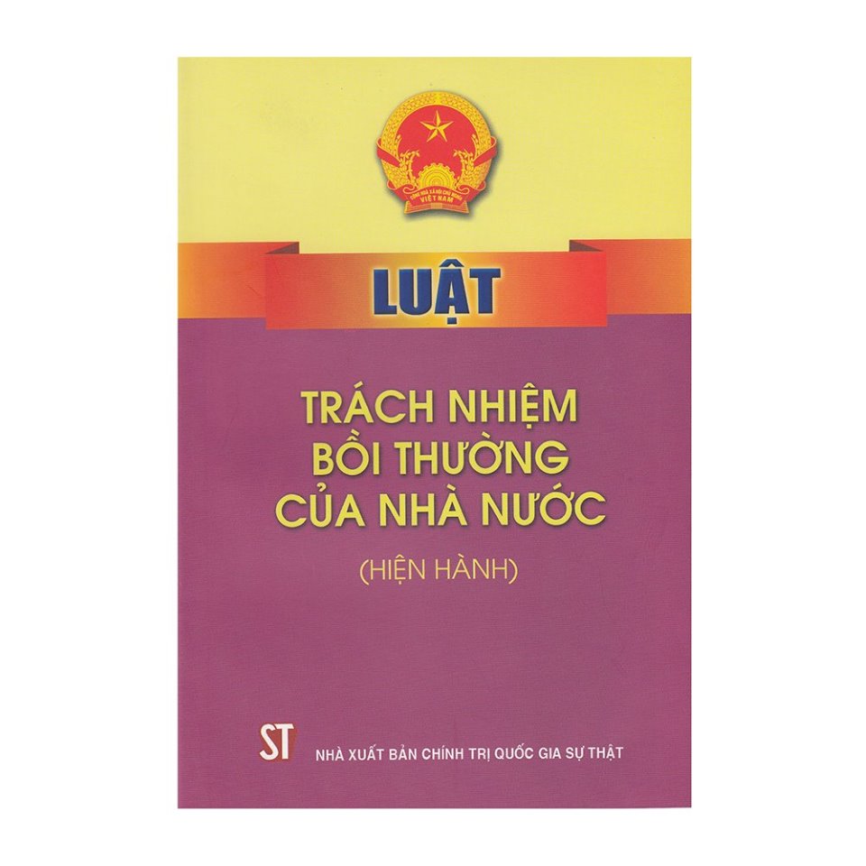 Luật Trách nhiệm bồi thường của nhà nước